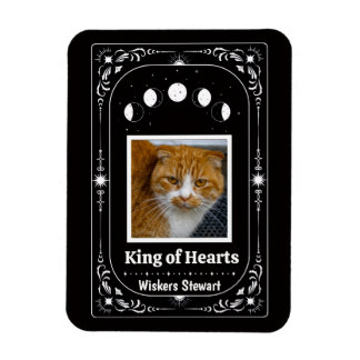 Custom Photo Tarot Cat Lover Keepsake Pet Mum Gift Magnet