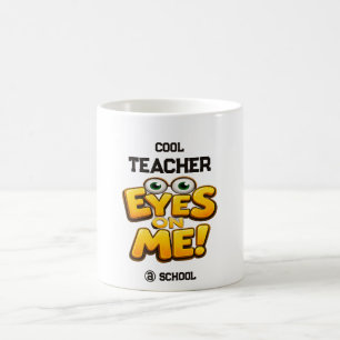 Custom Photo Teacher Gifts Personalised by School Coffee Mug
