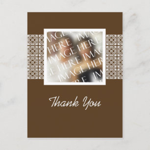 Custom Photo Template Thank You Card