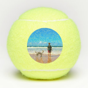 Custom Photo Tennis Balls Your Photos with Pet