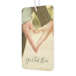 Custom Photo Text Air Freshener Your Own Design