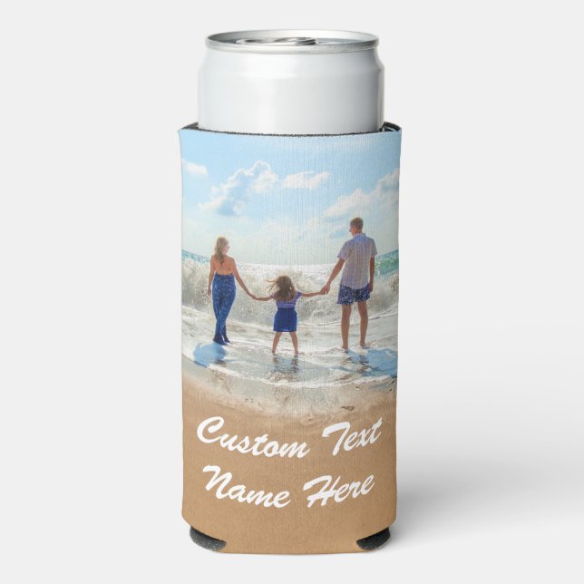 Custom Photo Text Can Cooler Your Favourite Photos (Seltzer Back)