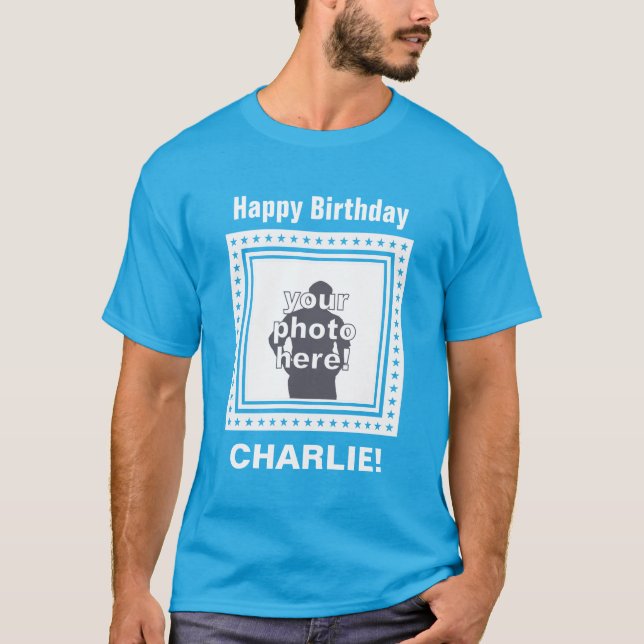 CUSTOM PHOTO, TEXT & COLOR shirts & jackets (Front)