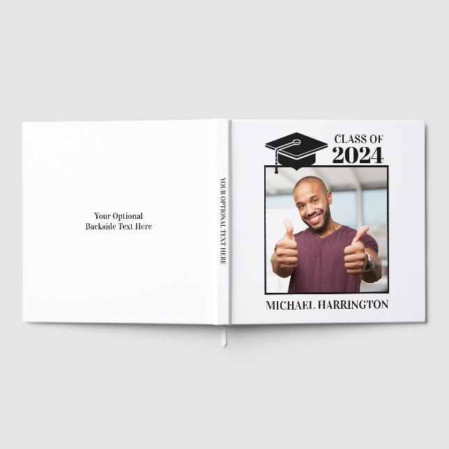 Custom Photo, Text & Colour Guest Book (Full)