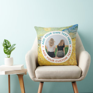 Custom Photo & Text Home Decor – Personalized Gift Cushion