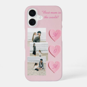 Custom Photo & Text iPhone Case for Apple iPhone16