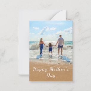 Custom Photo Text Mother's Day Card Your Photos