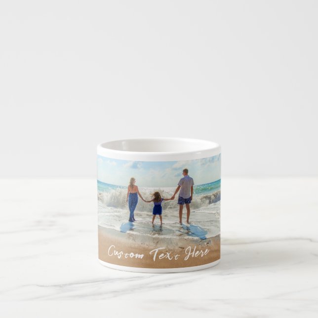 Custom Photo Text Mug Your Family Photos Gift (Front)