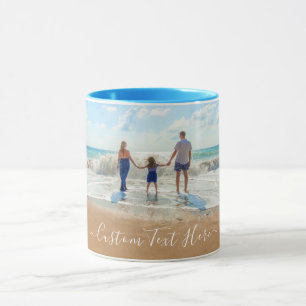 Custom Photo Text Mug Your Favourite Family Photos