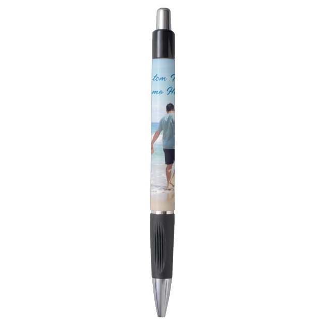 Custom Photo Text Pen Your Favourite Photos Gift (Front Vertical)