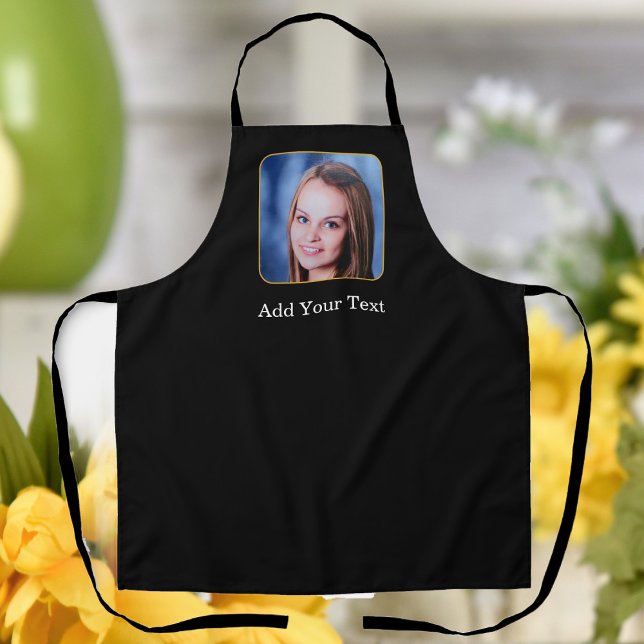 Custom Photo Text Personalised Apron (Creator Uploaded)