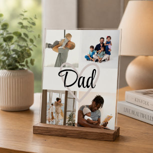 Custom Photo & Text – Personalised Fathers day Acrylic Sign