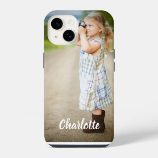 Custom Photo Text Personalised iPhone 14 Case