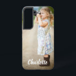 Custom Photo Text Personalised Samsung Galaxy Case<br><div class="desc">Custom Photo Text Personalised Samsung Galaxy S22 Case</div>