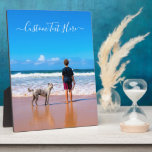Custom Photo Text Plaque Your Pets Photos Gift<br><div class="desc">Custom Photo and Text - Your Own Design with Pest - Personalised Family / Friends or Personal Gift - Add Your Photo and Text - Resize and move or remove and add elements / text with customisation tool ! Choose / add your favourite font / text colour ! You can...</div>
