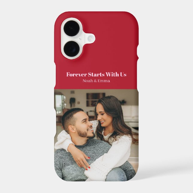 Custom Photo & Text Romantic Gift - Personalized  (Back)