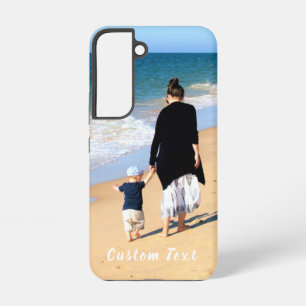 Custom Photo Text Your Family Photos with Mum Samsung Galaxy Case
