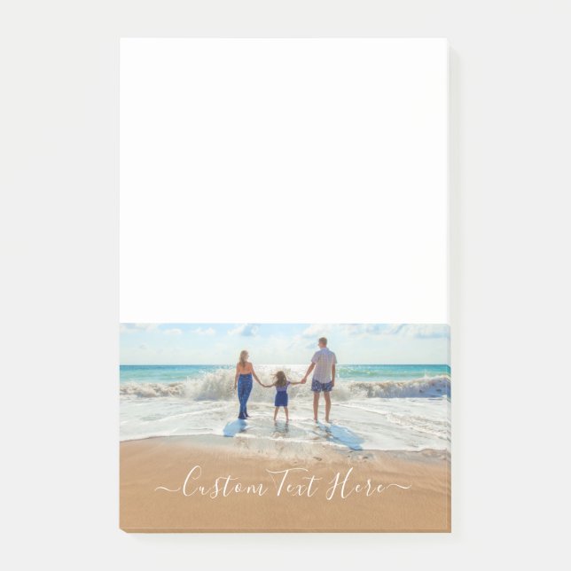 Custom Photo Text Your Favourite Family Photos Gif Post-it Notes (Front)
