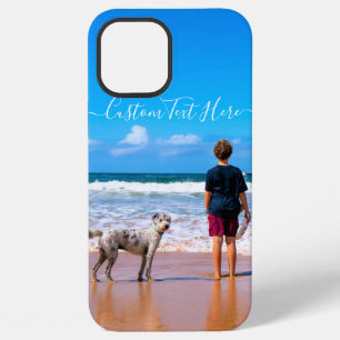 Custom Photo Text Your Photos with Pets iPhone 12 Pro Max Case