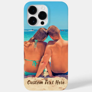 Custom Photo Text Your Romantic Photos Gift Case-Mate iPhone 14 Pro Max Case