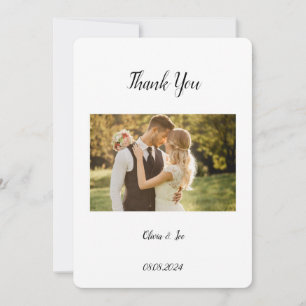 CUSTOM PHOTO THANK YOU CARD