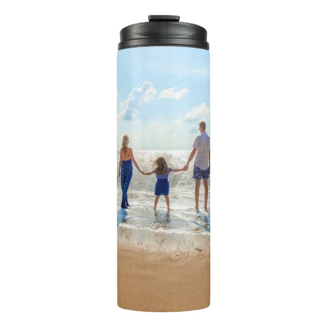 Custom Photo Thermal Tumbler with Your Photos (Front)