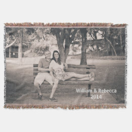 Custom Photo Throw Blanket