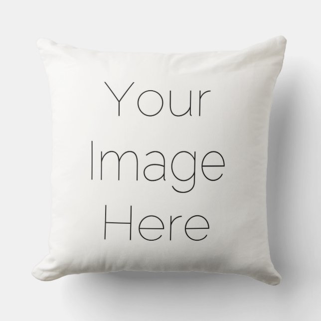 custom photo Throw Pillow cushion  (Front)