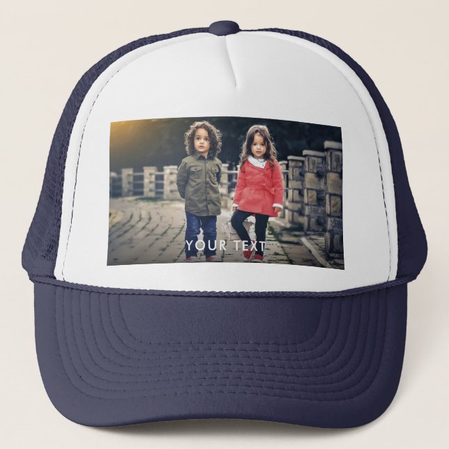 Custom Photo Trucker Hat (Front)