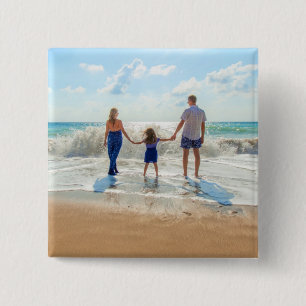 Custom Photo - Unique Your Own Design Button