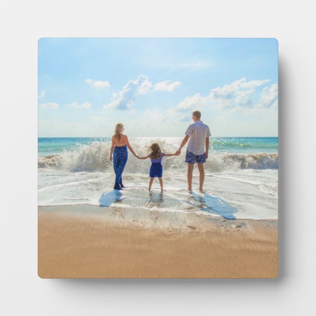 Custom Photo - Unique Your Own Design Personalised Plaque (Front)
