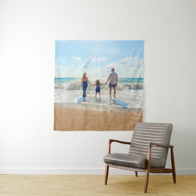 Custom Photo - Unique Your Own Design Personalised Tapestry (In Situ (Horizontal))