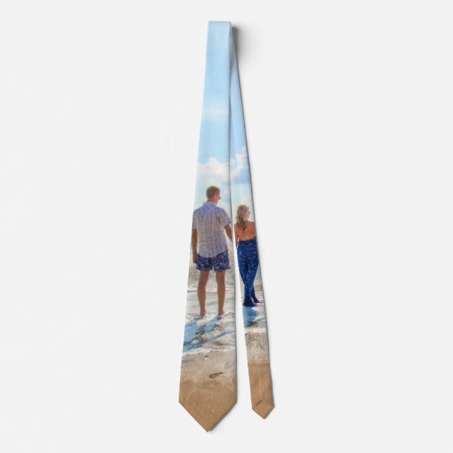 Custom Photo Unique Your Own Design - Romantic Tie (Front)