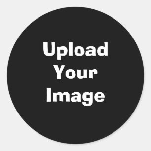 Custom Photo Upload– Classic Round Sticker