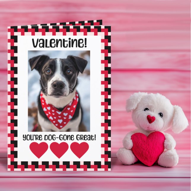 Custom Photo Valentine Card from The Dog (Creator Uploaded)