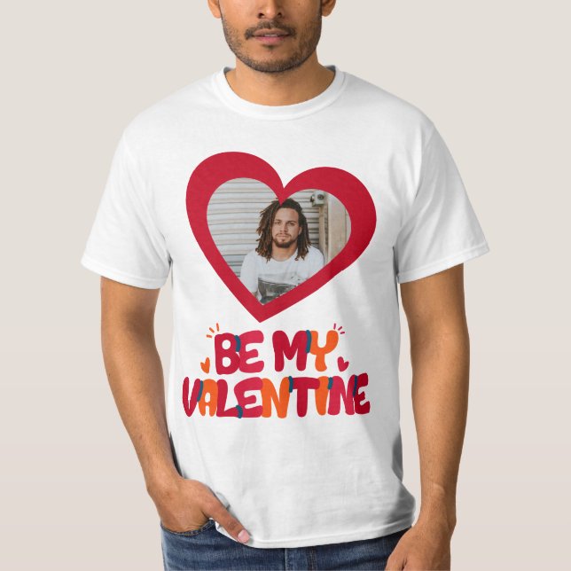 CUSTOM PHOTO | VALENTINE'S DAY | Gender Neutral T-Shirt (Front)