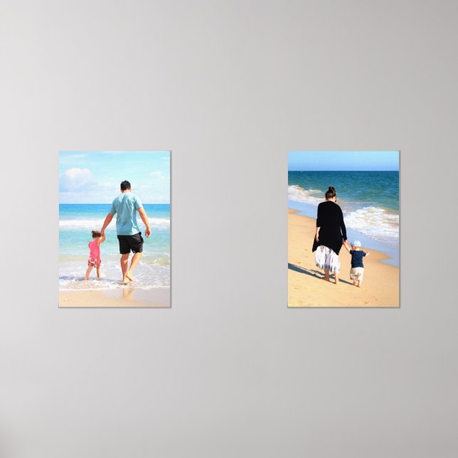 Custom Photo Wall Art Set Gift with Your Photos (Front)