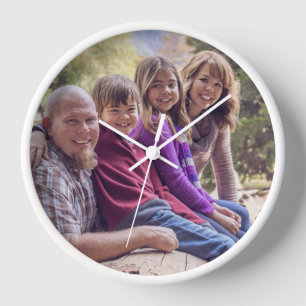 Custom Photo Wall Clock