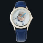 Custom Photo Watch<br><div class="desc">Create your own personalised photo gift by add your own photo,  from your beloved family photo to your adorable pet photo,  to make your design unique.

Please Note: Photos shown on product are sample photos with watermark for presentation purposes only.</div>