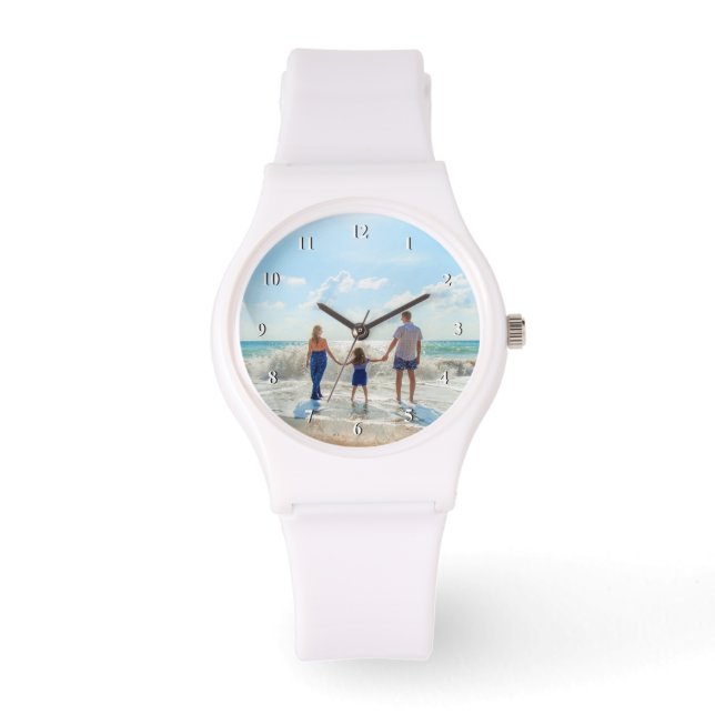 Custom Photo Watch personalised Your Own Design (Front)