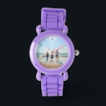 Custom Photo Watch Personalised Your Photos Gift<br><div class="desc">Custom Photo Watches - Unique Your Own Design Personalised Family / Friends or Personal Watch Gift - Add Your Photo / or Text / more - Resize and move or remove and add elements / image with Customisation tool ! Good Luck - Be Happy :)</div>