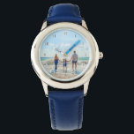 Custom Photo Watch with Your Photos Design<br><div class="desc">Custom Photo Watches - Unique Your Own Design Personalised Family / Friends or Personal Watch Gift - Add Your Photo / or Text / more - Resize and move or remove and add elements / image with Customisation tool ! Good Luck - Be Happy :)</div>