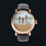 Custom Photo Watch with Your Photos Design<br><div class="desc">Custom Photo Watches - Unique Your Own Design - Personalised Dad / Mum / Family / Friends or Personal Watch Gift - Add Your Photo / or Text / more - Resize and move or remove and add elements / image with Customisation tool ! Good Luck - Be Happy :)...</div>