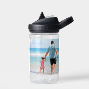 Custom Photo Water Bottle Your Family Photos Dad