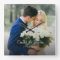 Custom Photo Wedding Acrylic Wall Clock