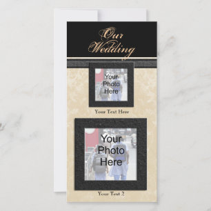 Custom Photo Wedding Card, Classic Photo Cards