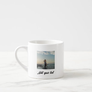 custom photo Wedding Espresso Cup
