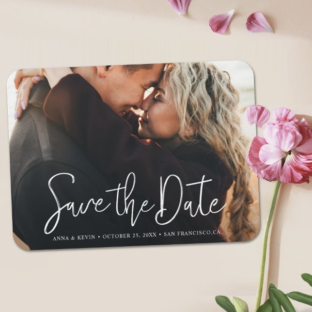 Custom Photo Wedding Save the Date Magnet (Creator Uploaded)