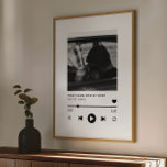 Custom Photo Wedding Song  Poster<br><div class="desc">Celebrate your love story with this Custom Photo Wedding Song Poster. Featuring your favourite wedding song lyrics alongside a cherished photo, this poster creates a meaningful and personalised keepsake. With a modern layout and elegant typography, it captures the sentiment of your special day beautifully. Printed on high-quality paper, this poster...</div>