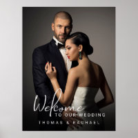 Custom Photo Wedding Welcome